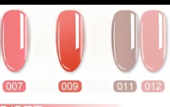 Żele do przedłużania paznokci budujący 12 szt 15 ml  Moskany O333