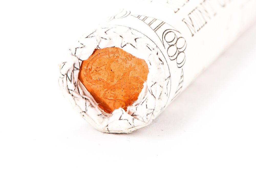 ROLKA MENNICZA - 50szt - 1 cent - FINLAND - 2004r. - KRAKÓW
