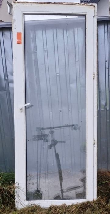 Okno z demontażu 88cmx220cm