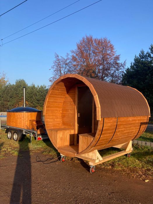 Sauna Ogrodowa 230cm -prod. Polska by Ekskluzywne balie URLOP DO 11.08