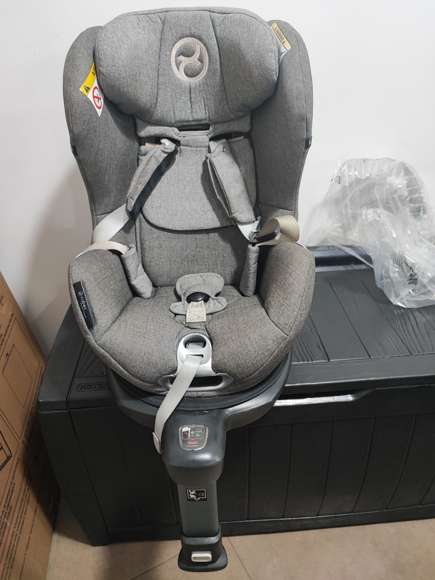 Cadeira cybex com isofix modelo sirona Q i-size