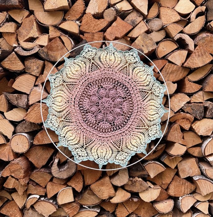 Mandala szydełkowa