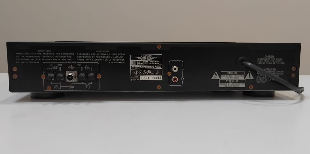 PIONEER Tuner Sintonizador Rádio F-443L