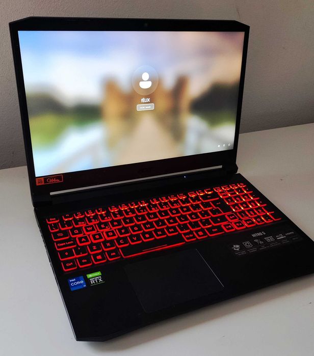 Acer Gaming Nitro 5 N20C1 (I7-11800H +16gb Ram + 3050Ti)