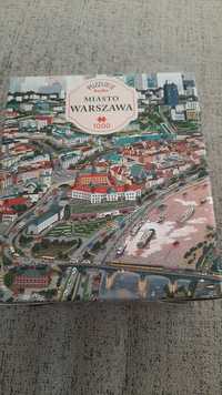 Puzzle miasto Warszawa 1000