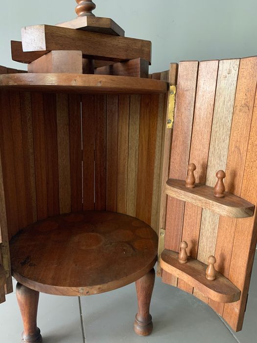 Garrafeira bar madeira maciça