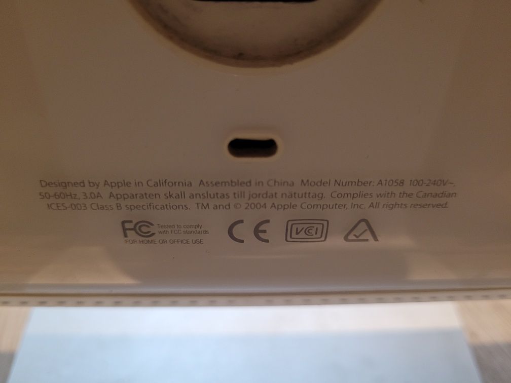 iMac A1058 zablokowany
