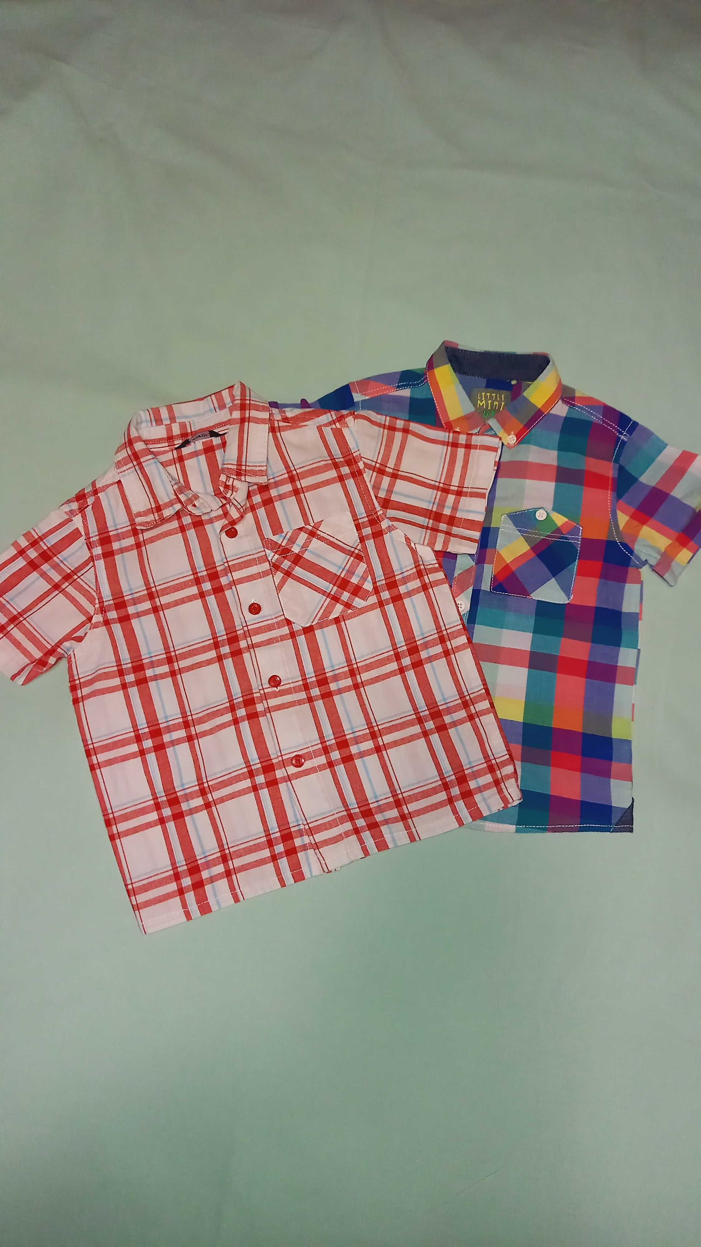 Набор рубашек для мальчика 3-4 года.