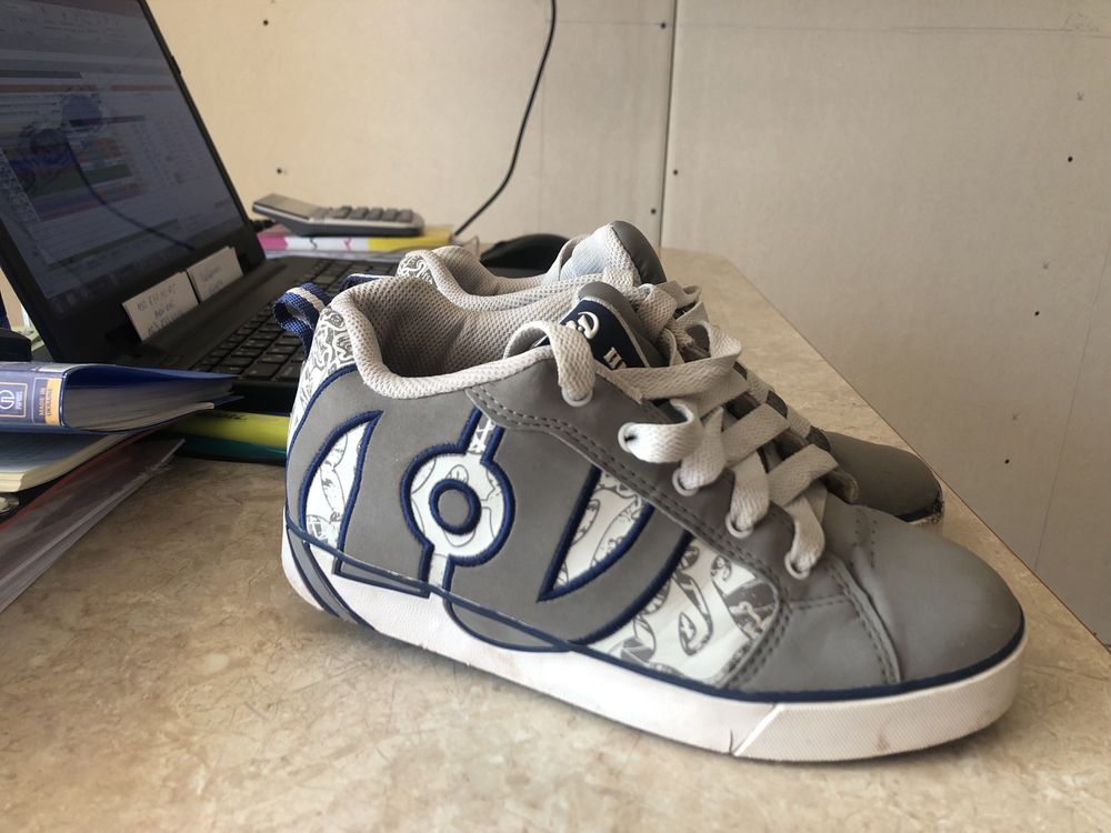 Кроссовки ролики heelys, 35р., 23 см