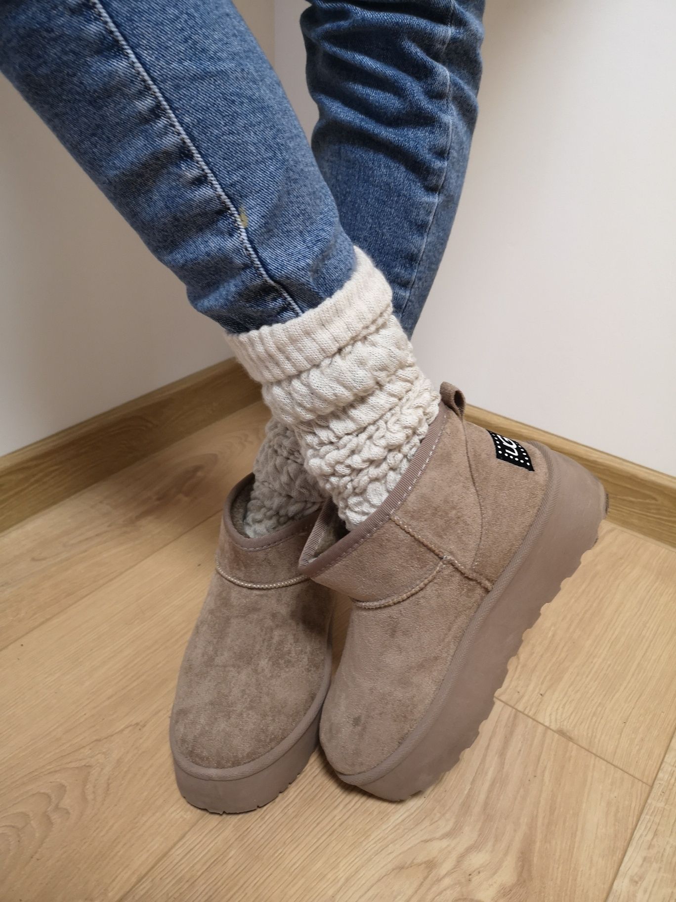 Śniegowce UGG 39 mróz ciepłe platforma