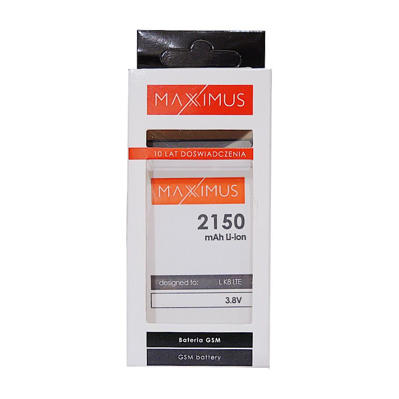 Bateria Maxximus Lg K8 Lte 2150 Mah Bl-46Zh