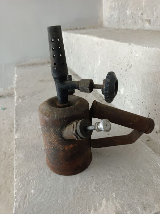 Lampa PRL lutownicza kopalniana