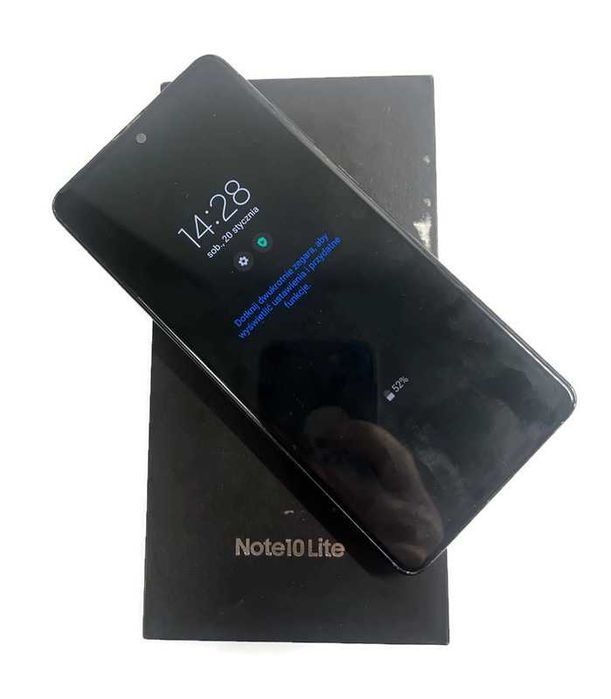 Smartfon Samsung Galaxy Note 10 Lite 6 GB / 128 GB czarny