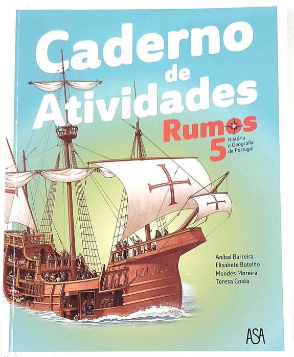 Caderno de Atividades de História do 5º Ano - Rumos 5