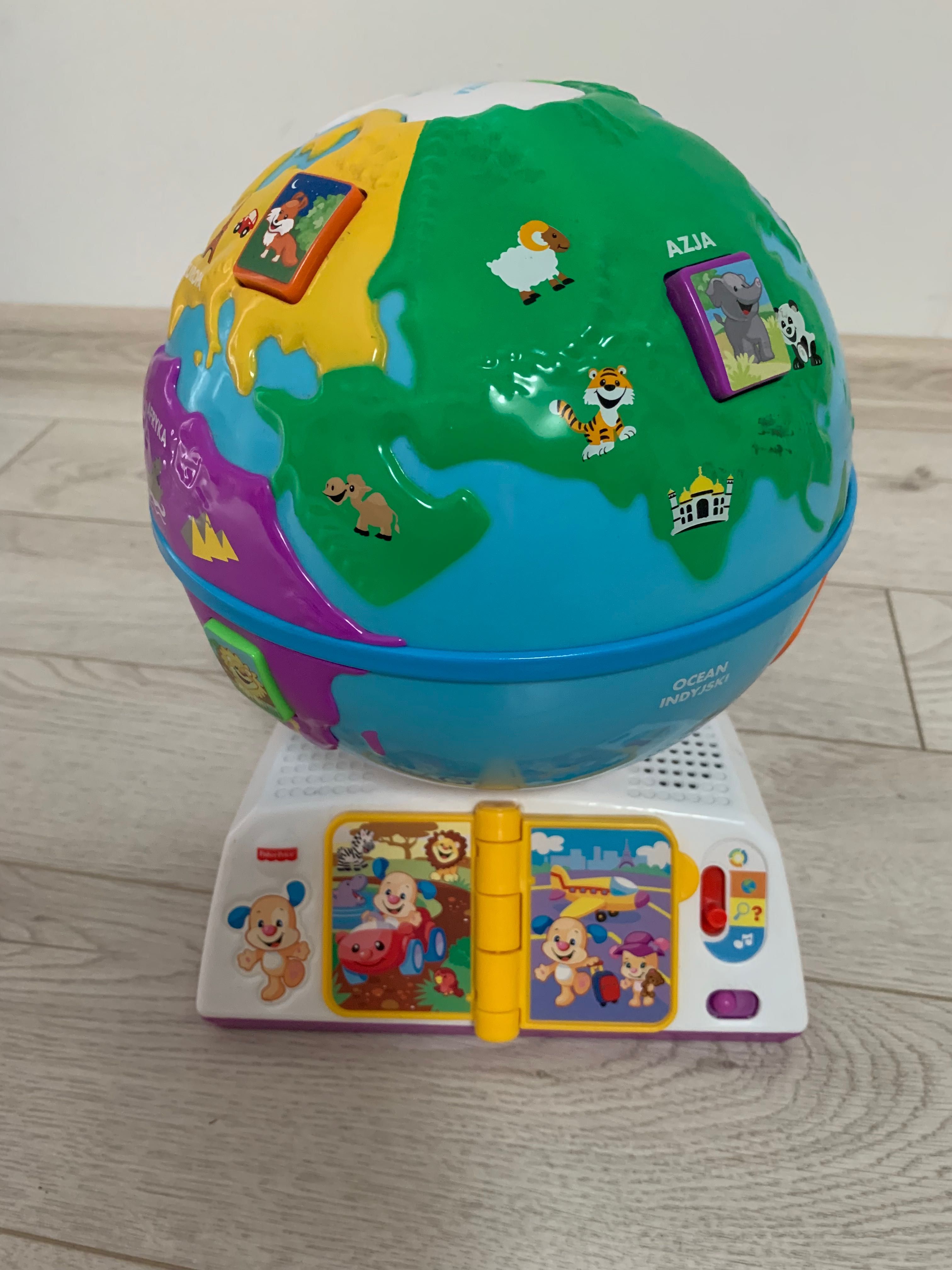 Globus zabawka interaktywna