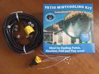 Туманообразователь для беседок и сада Patio Mistcooling Kit