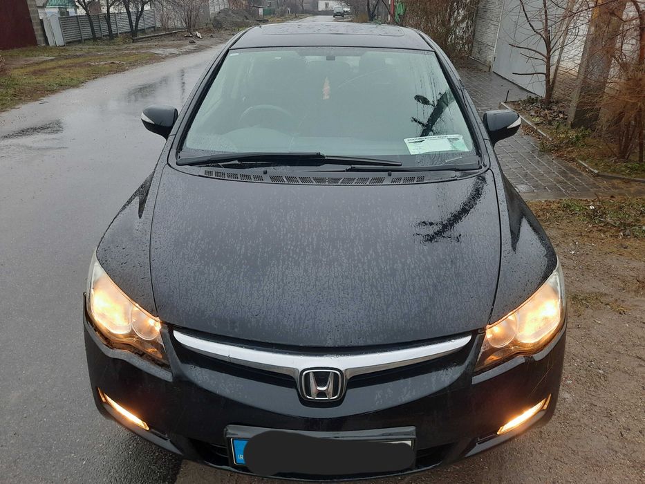 капот комплектный сивик цивик 8 civic 8 4D разборка