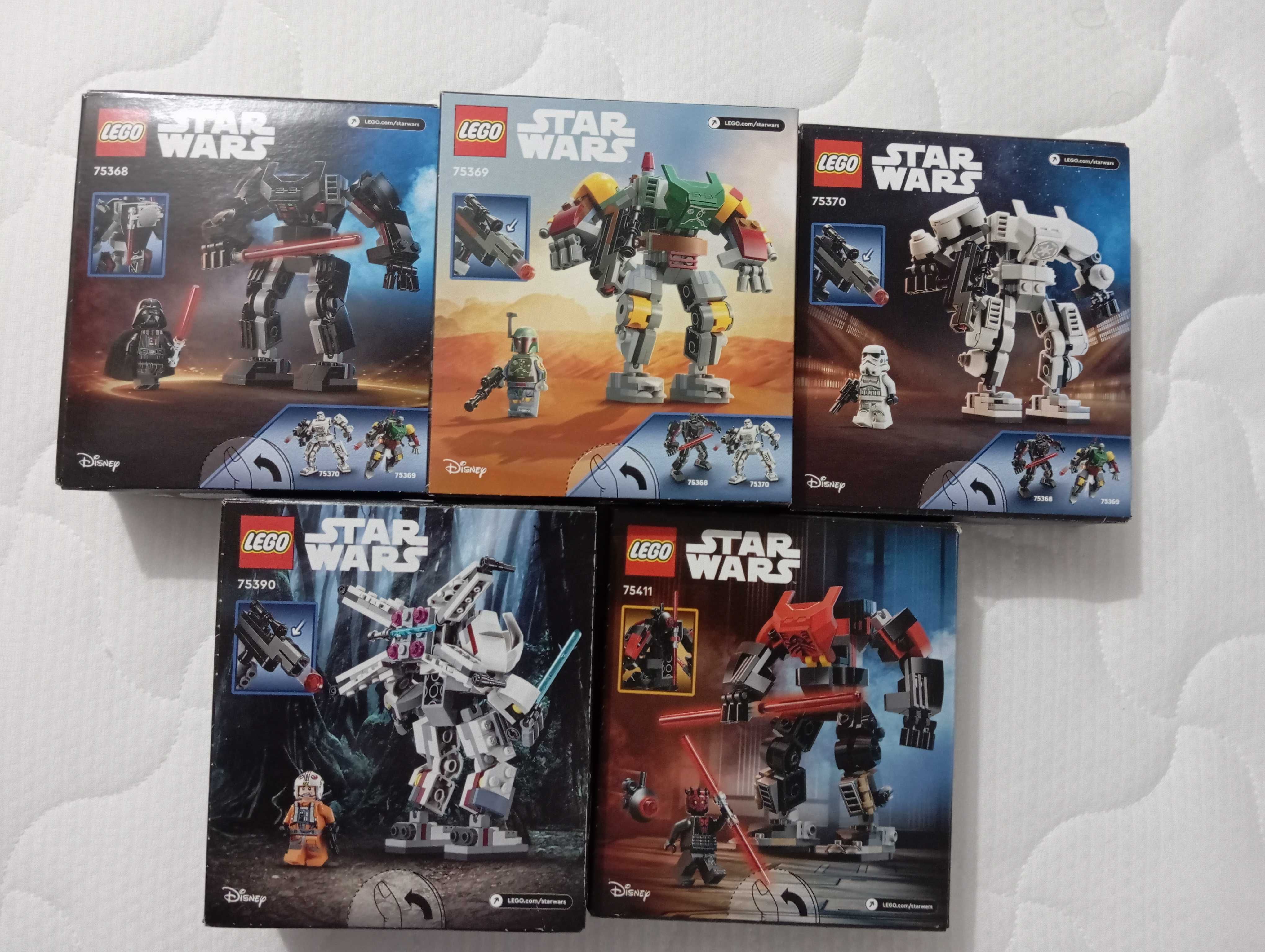 Lego Star Wars - 75368 + 75369 + 75370 + 75390 + 75411