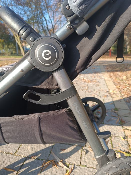 Wózek spacerowy espiro wave szary