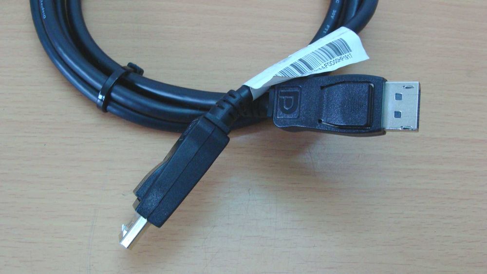 Кабель Display Port to Display Port 1.8m HP 917463-001 V1.2 4K 60Hz