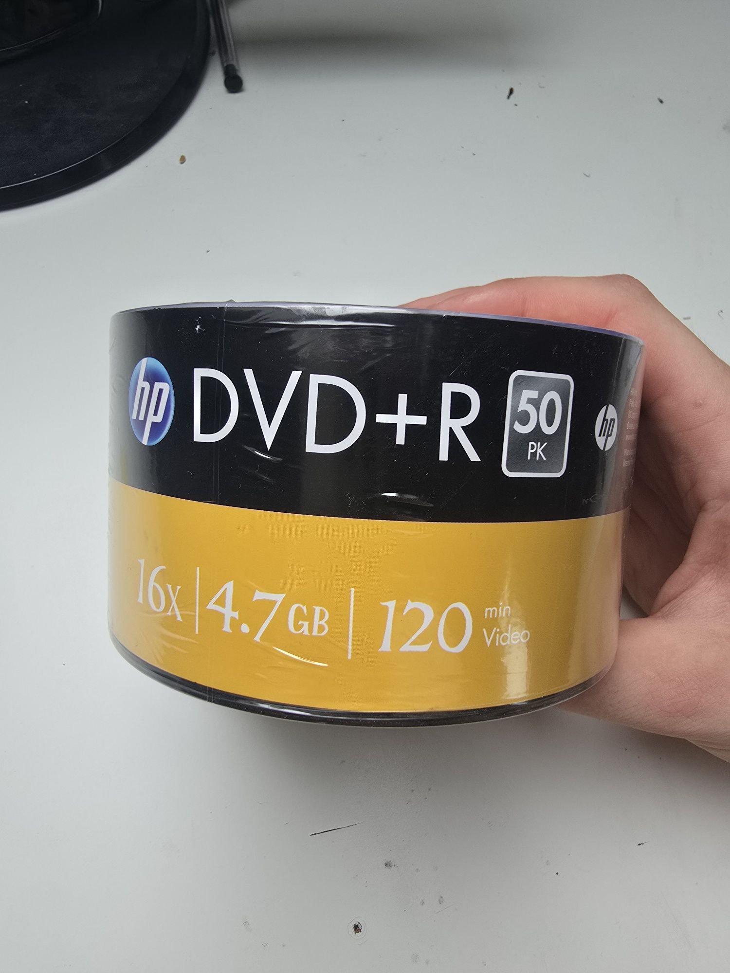 Płyty HP DVD+R, 4.7GB, 16x