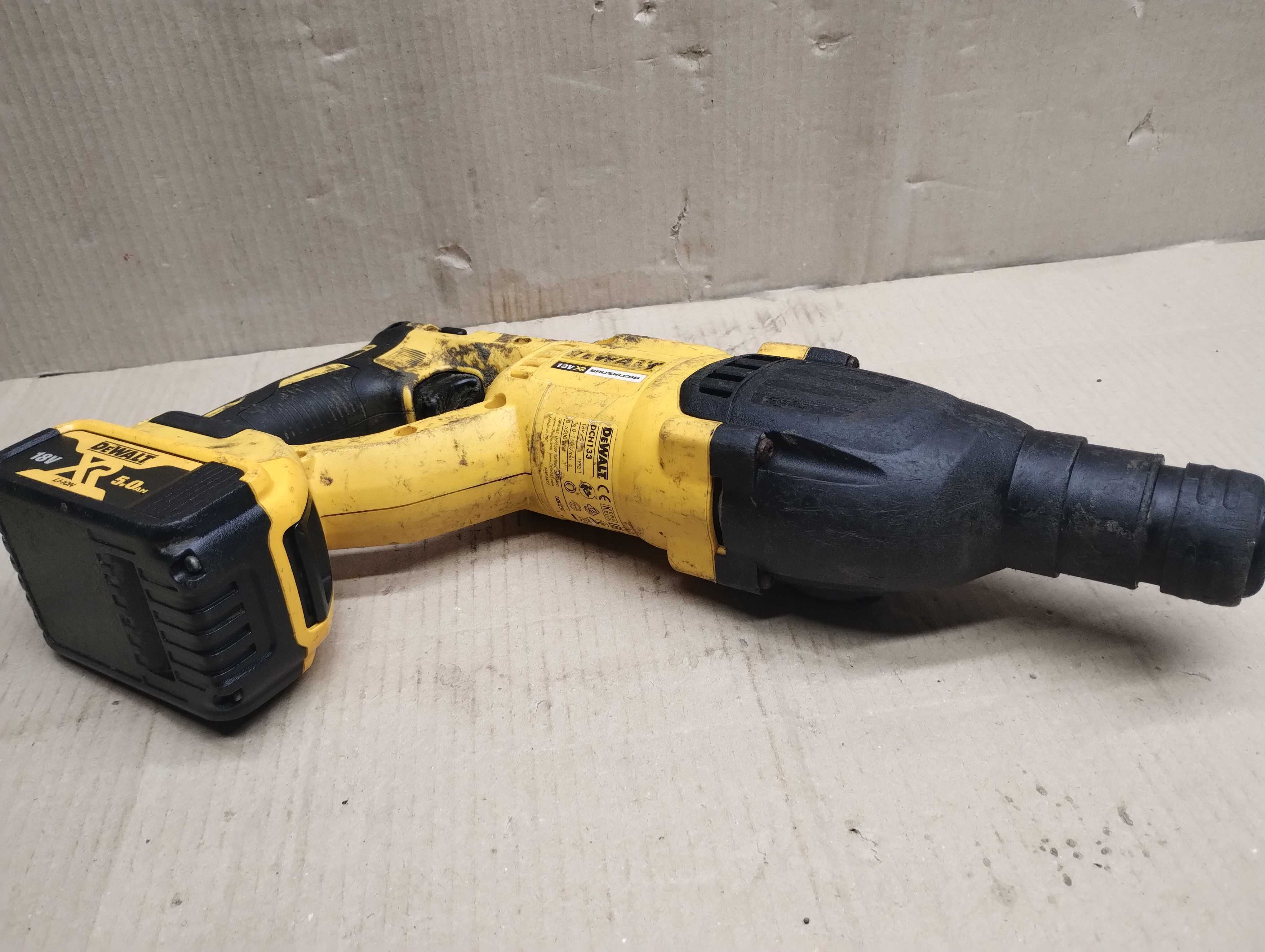 DeWalt DCH133 Młotowiertarka Udarowa 3Funk Brushless 2,6J 18V 5.0Ah