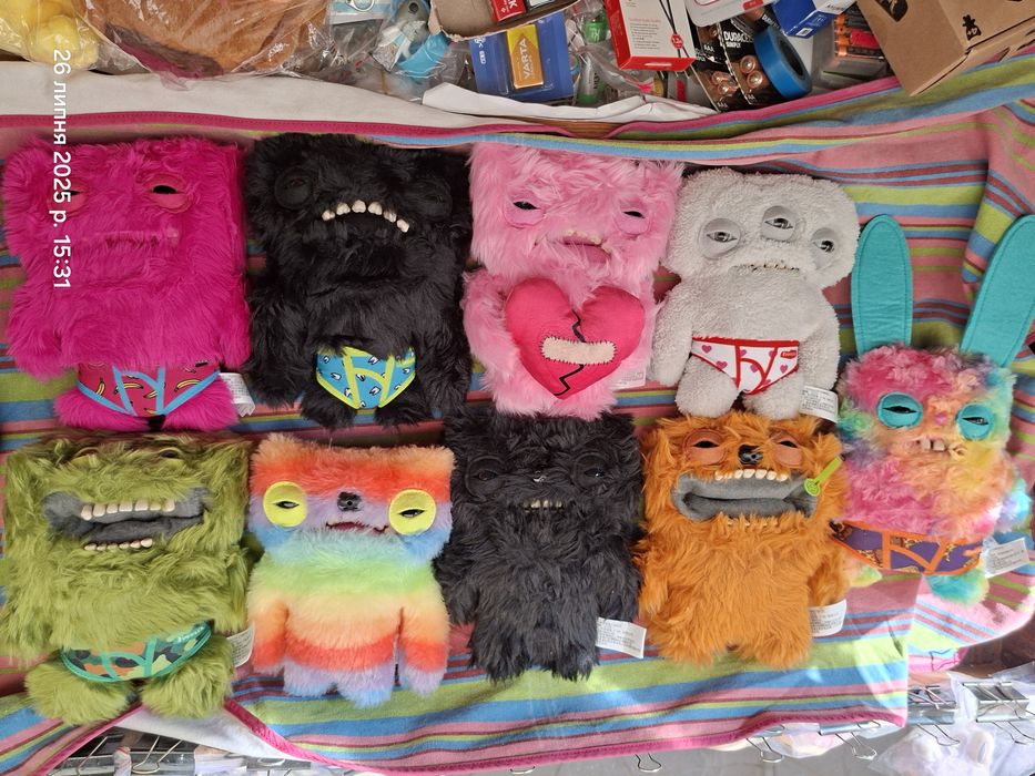 Fuggler мякі фаглер фуглер багато видів 22 см оригінал тік ток тренд