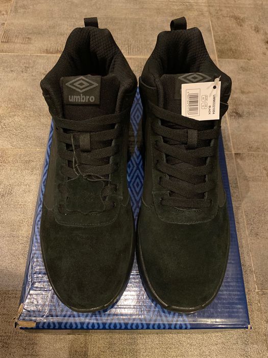NOWE kat. B Umbro 44/28,5 cm zamszowe ciepłe buty adidasy sneakersy