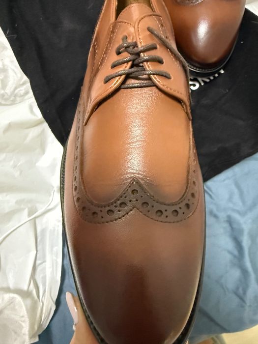 Туфлі чоловічі Оксфорди коричневі 43р Andreas Moskin