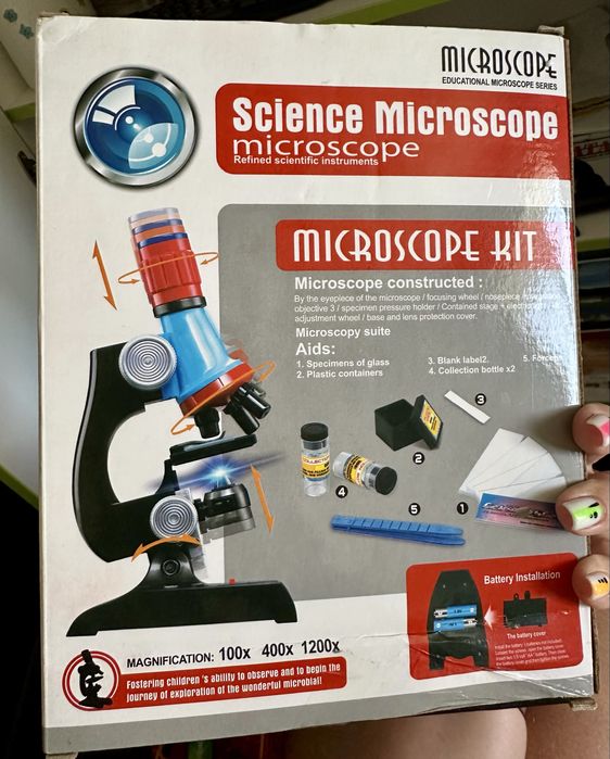 Детский микроскоп