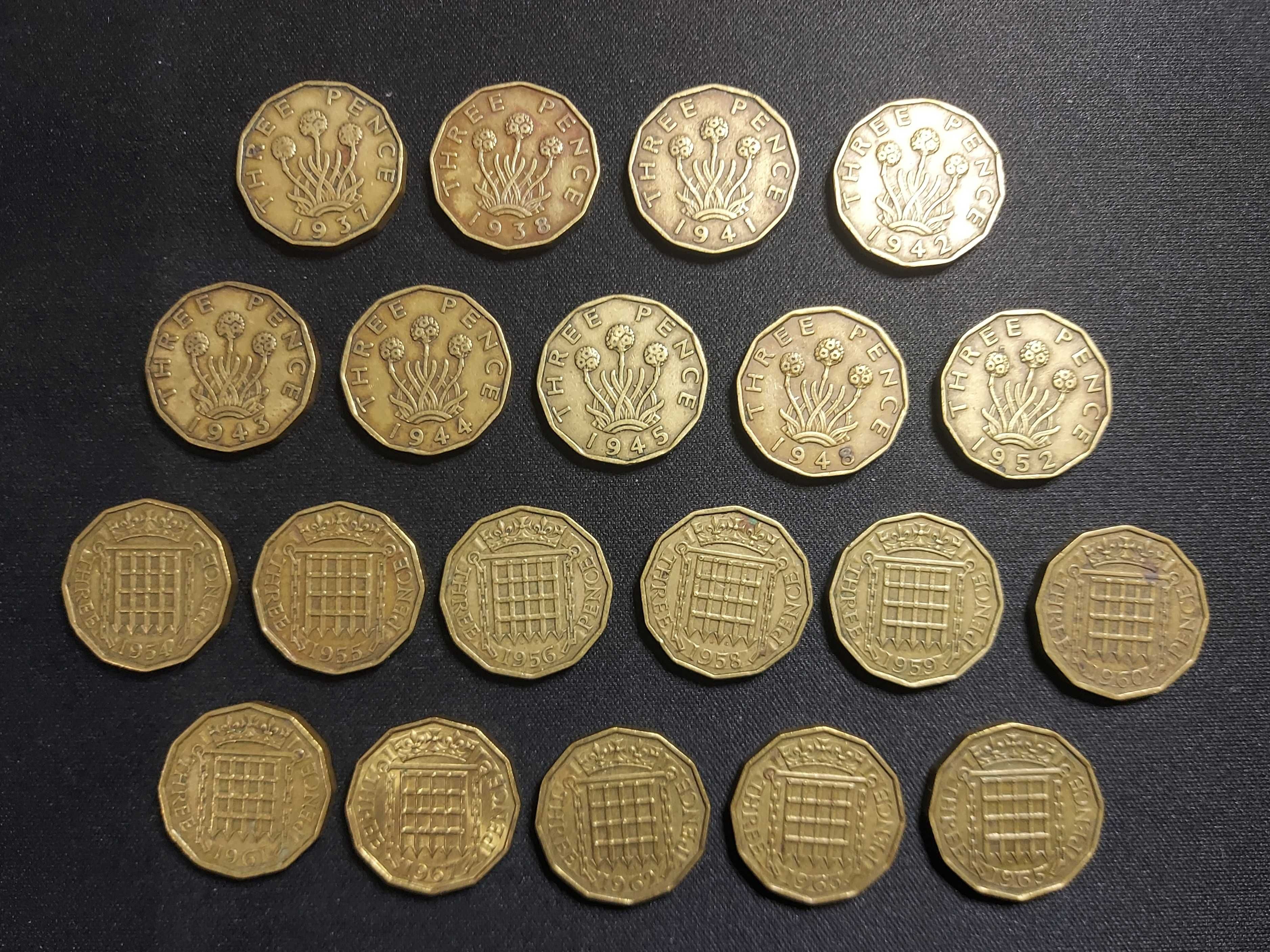 Монети Європи. Англія