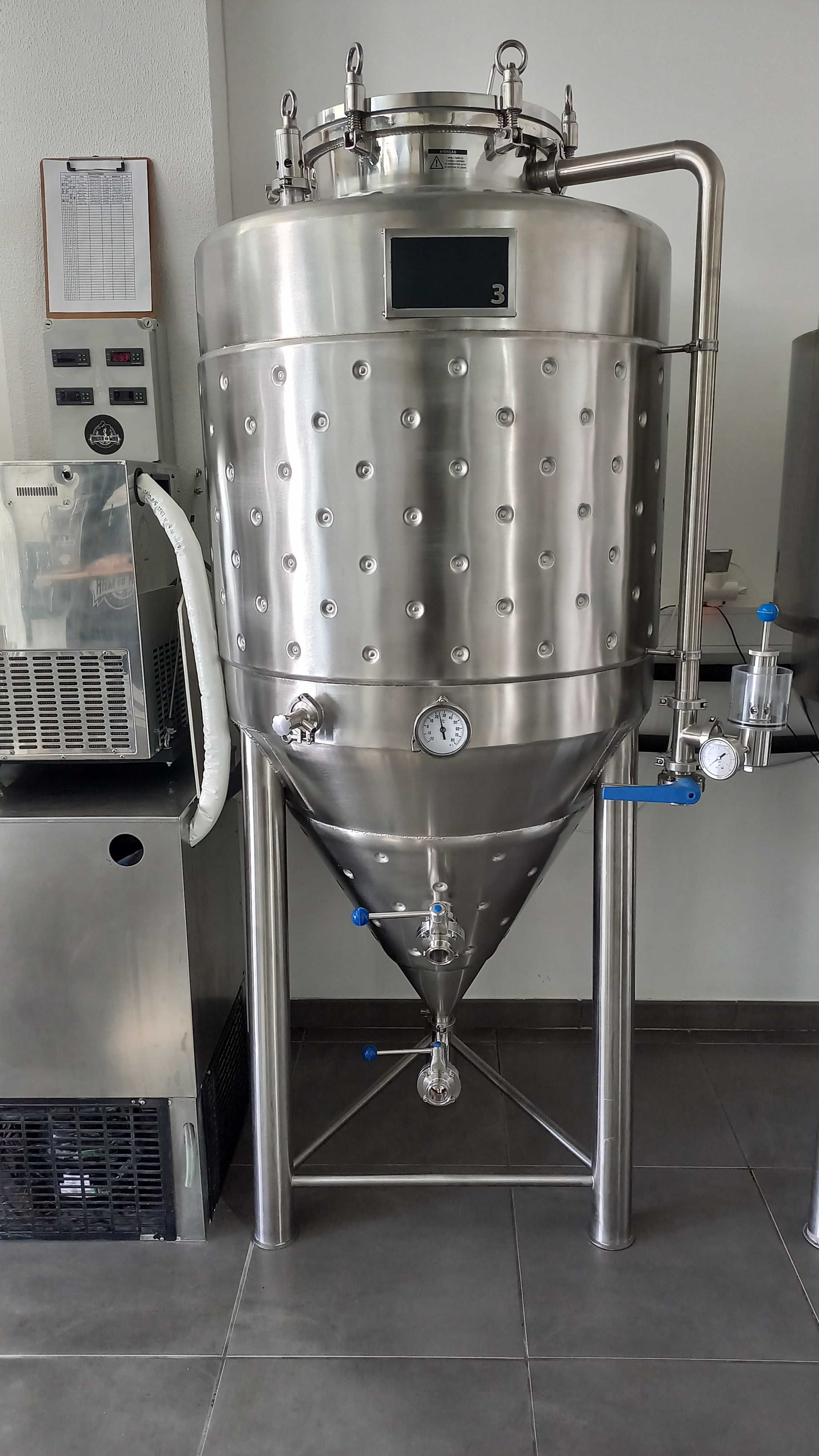 Equipamento para produção de cerveja artesanal - Fábrica completa