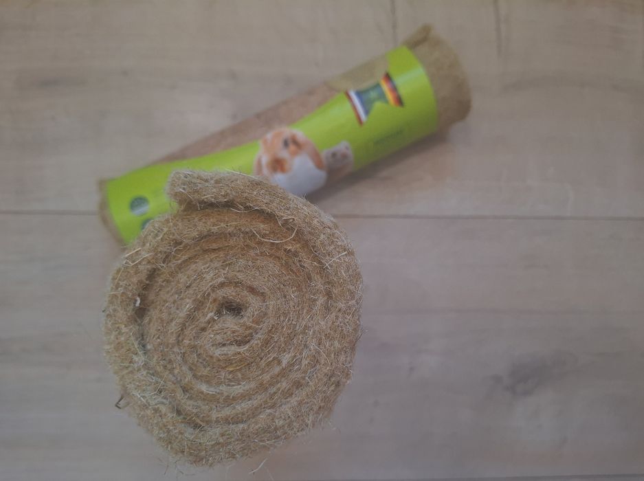 2 szt. Mata konopna dla gryzoni 40 x 100 cm