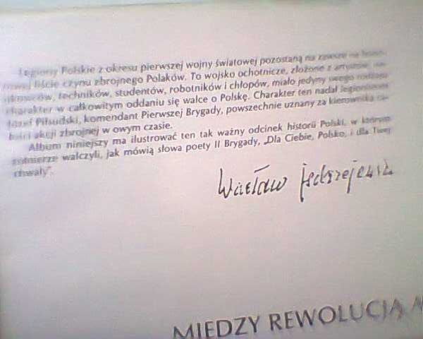 Legiony Polskie/Album/Aut.Michał Klimecki Wł. Klimczak.
