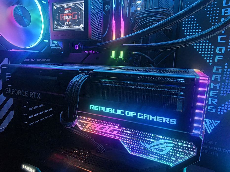 RTX 4090 ASUS ROG STRIX OC 24G COM GARANTIA!