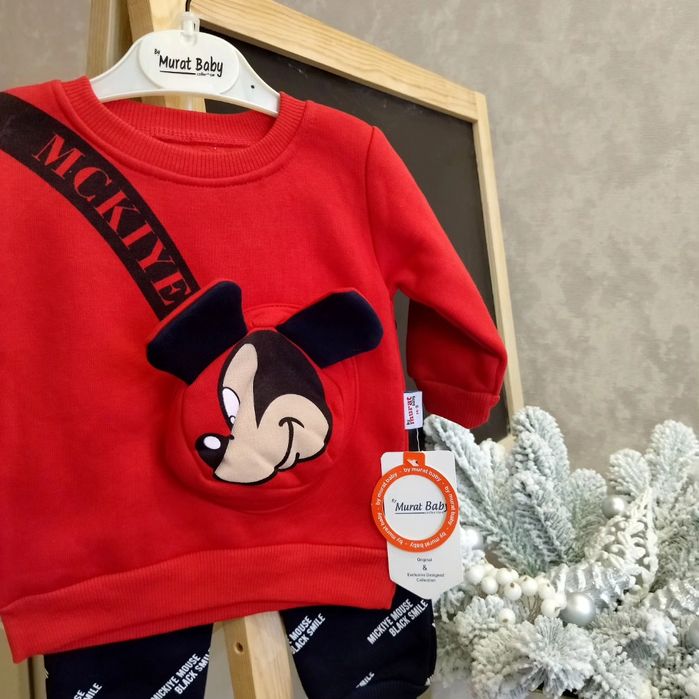 Костюм теплий новорічний, св'ятковий для хлопчика і дівчинки