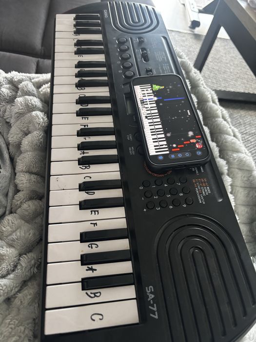 Casio SA 77 keyboard do nauki.