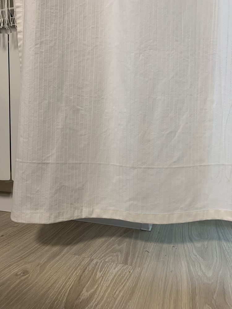 Штори білі котон