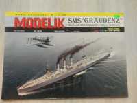 SMS Graudenz - wyd. Modelik - skala 1:200