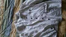 Kurtka kurteczka jeans biała