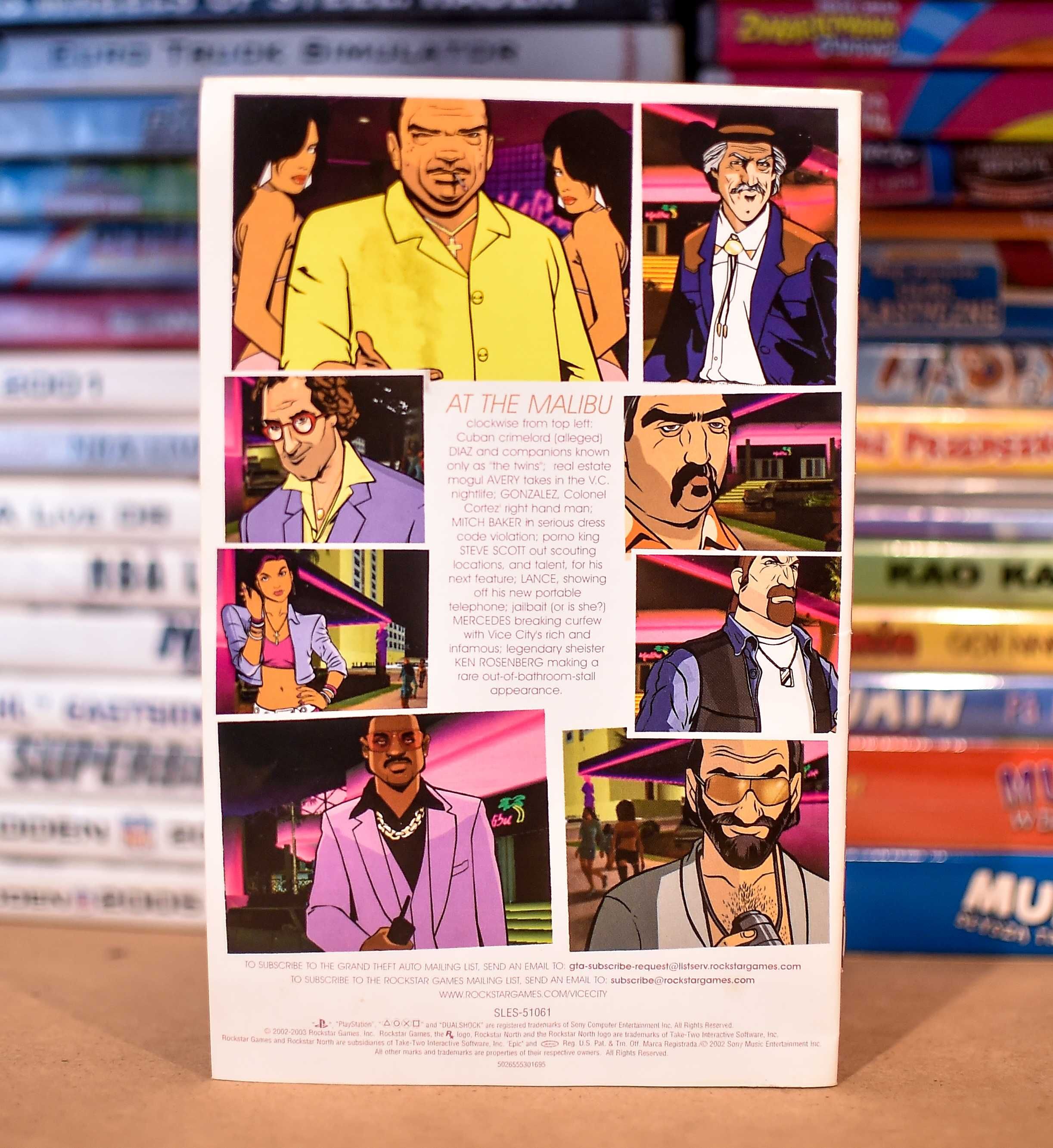 Instrukcja do GRY GTA Vice City Playstation