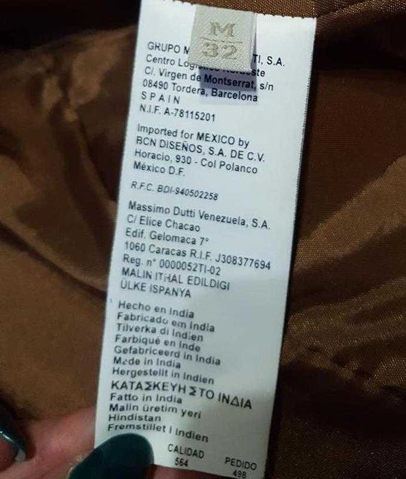 Оригинал.женская,кожаная,стильная куртка-жакет massimo dutti