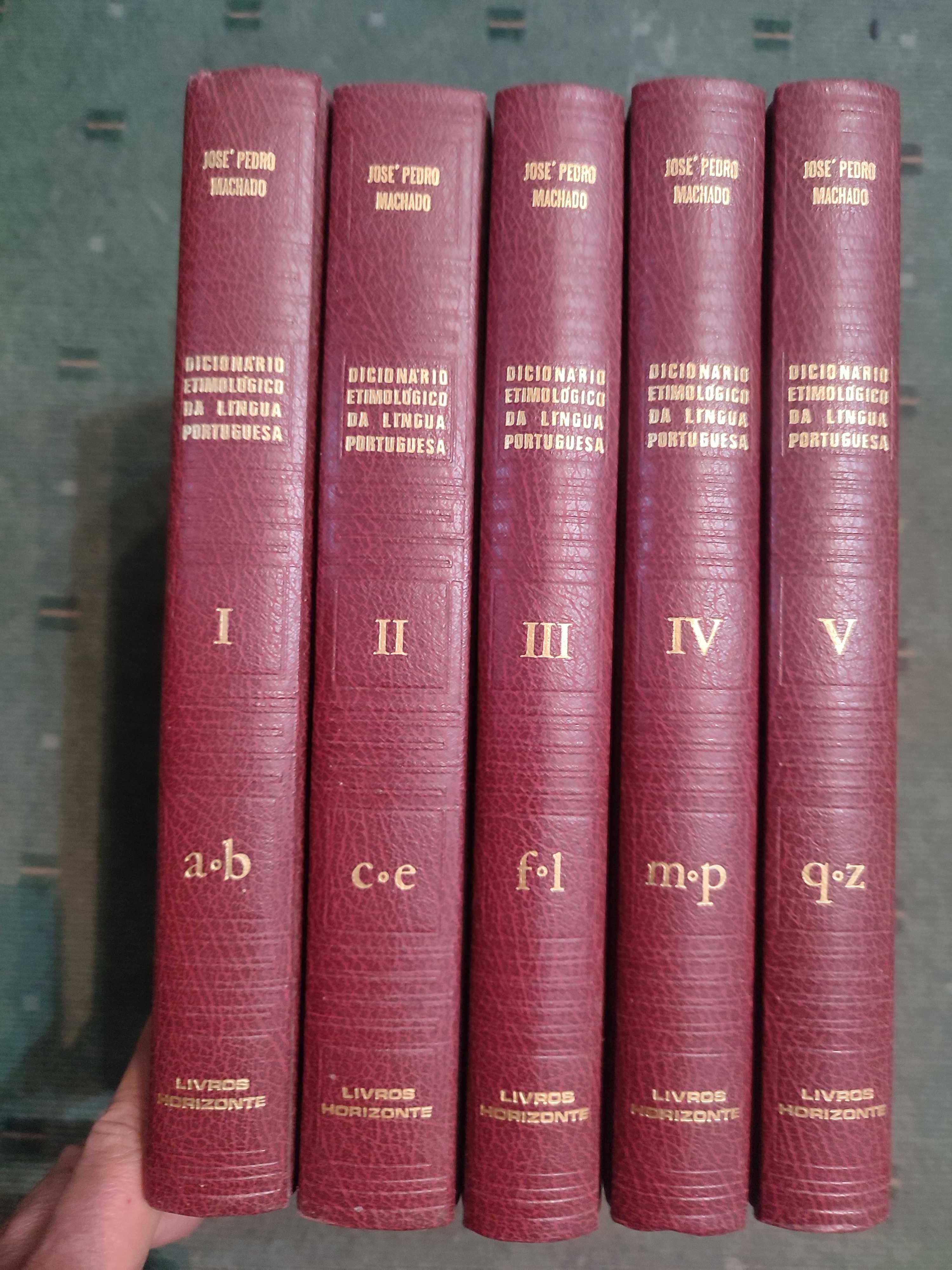 Dicionário Etimológico da Língua Portuguesa-José Pedro Machado-5 vol