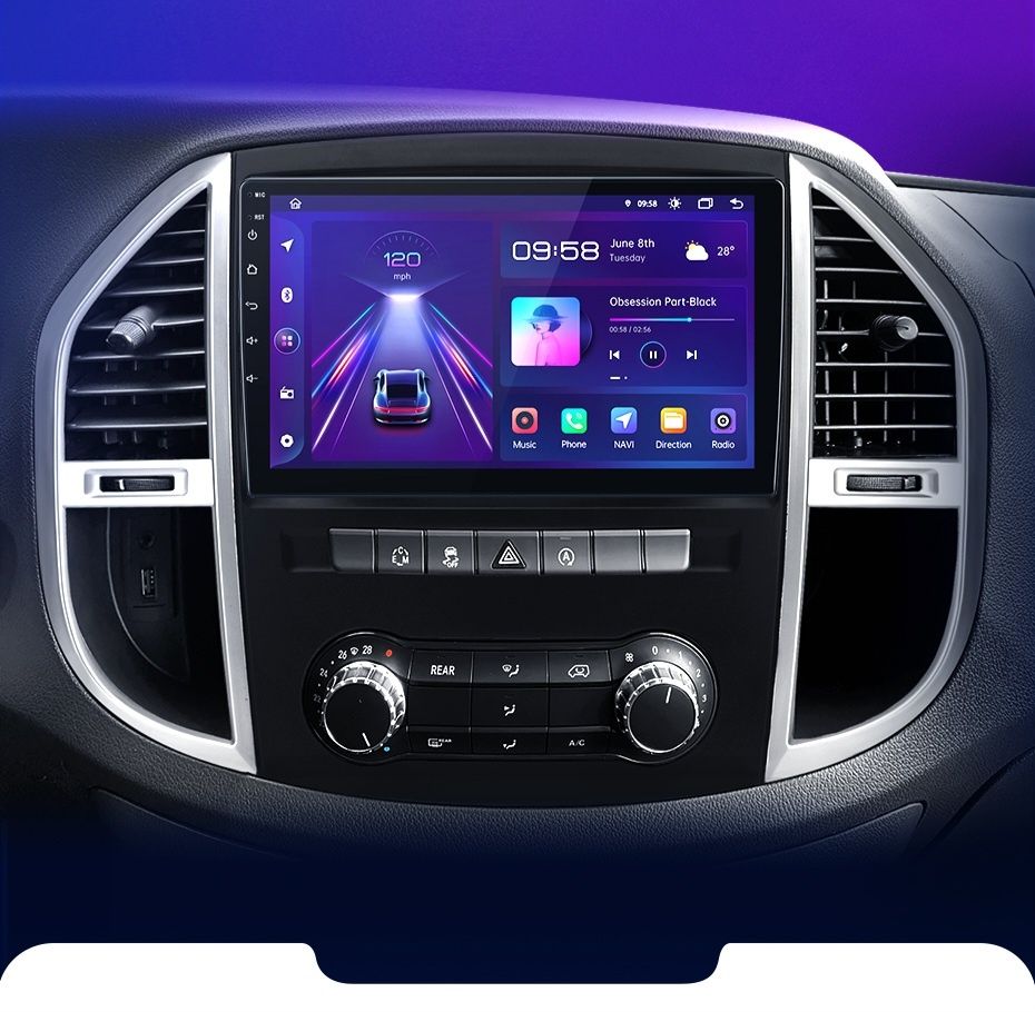 Radio nawigacja MERCEDES VITO W447 android GPS NAVI 447