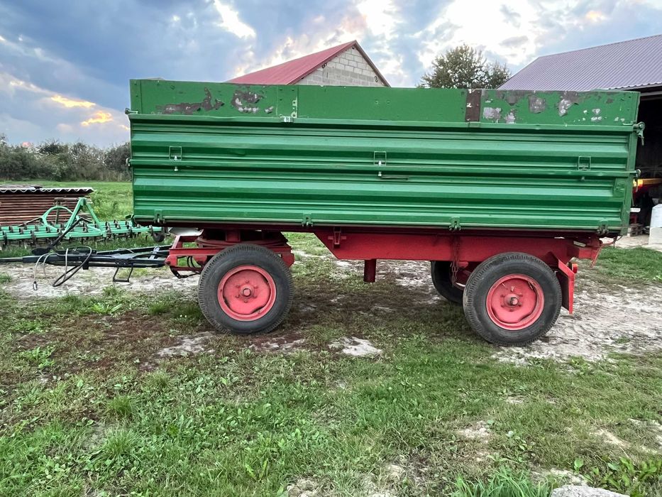 Przyczepa wywrotka Bruns DKDF rolnicza