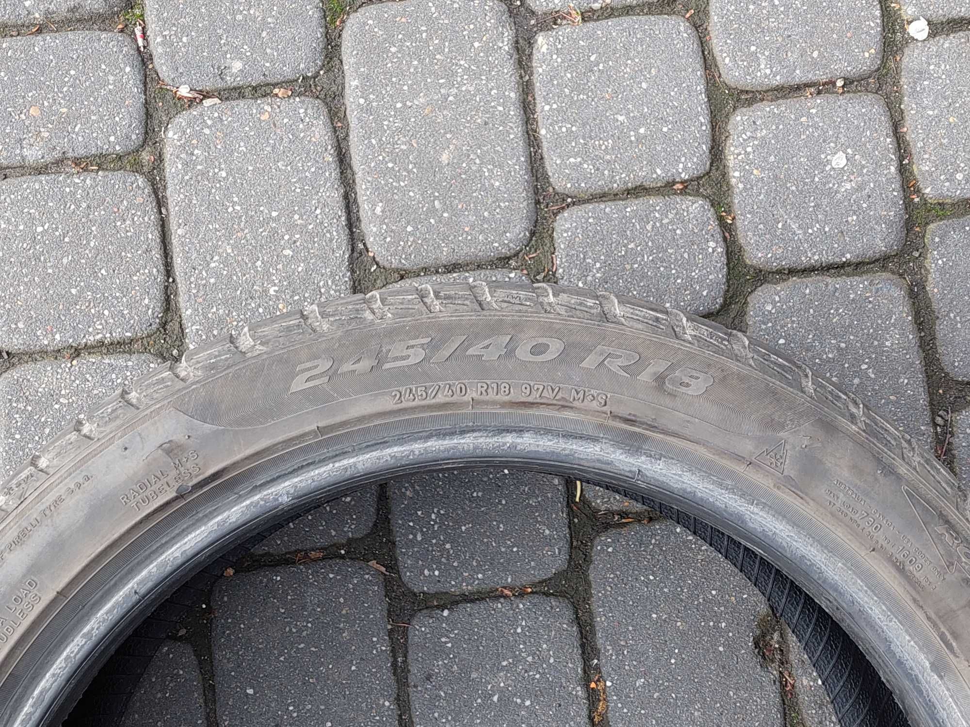 Opony Pirelli SottoZero 3 Winter - 245/40/18