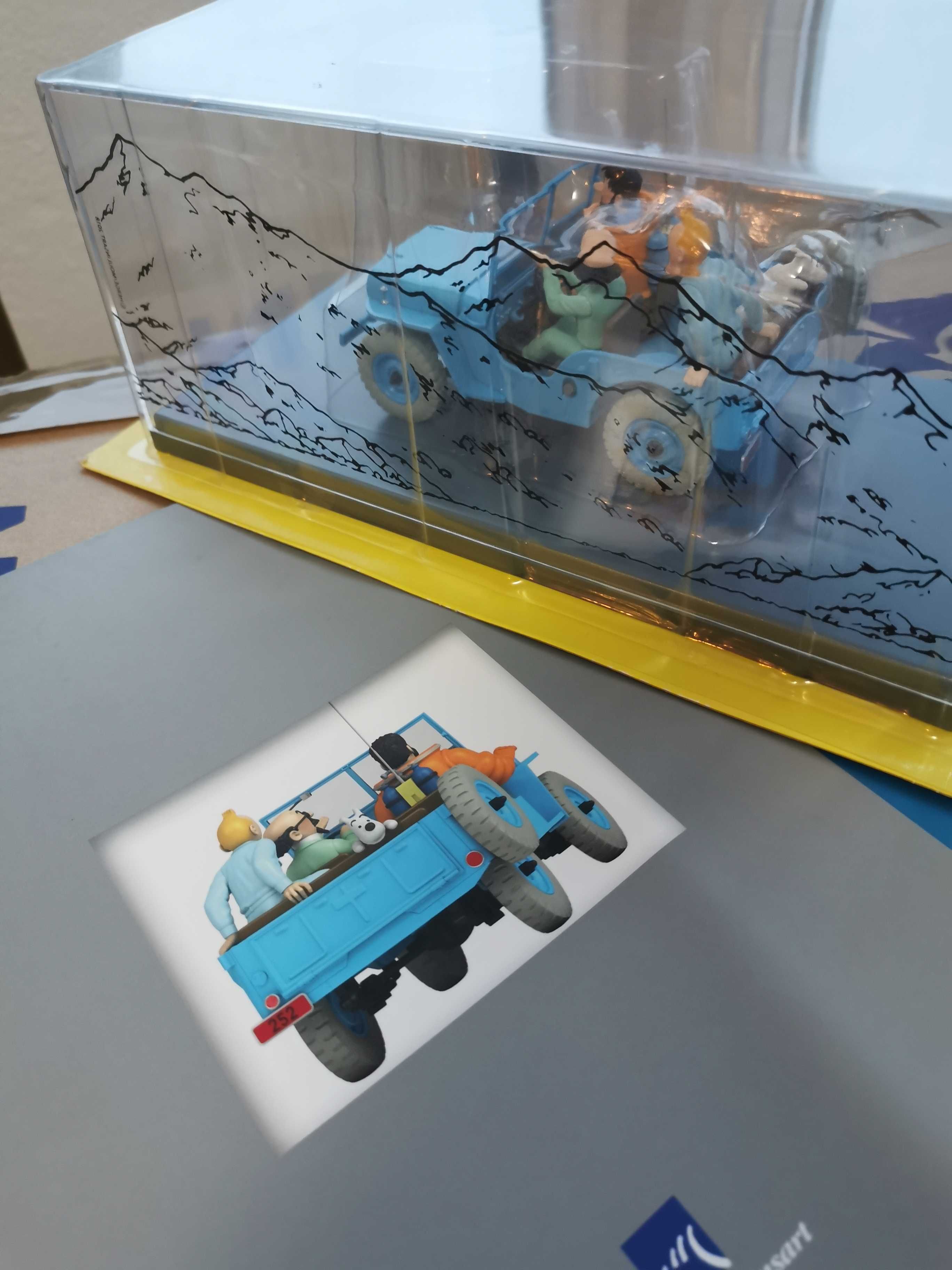 Tintin coleção de veículos escala 1/24
