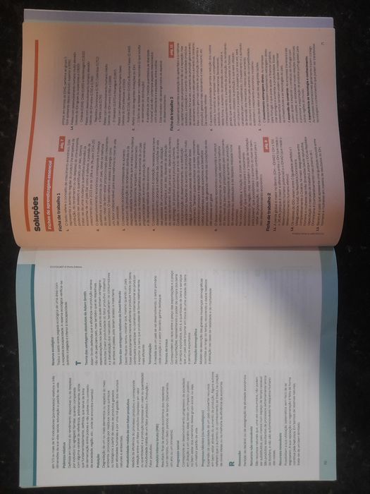 Caderno de Exercícios Economia 12°Ano da Porto Editora
