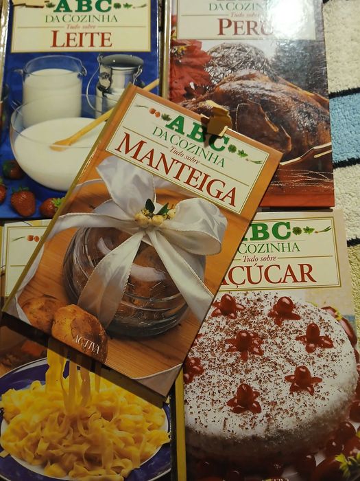 5 livros ABC da cozinha, todos por 2 euros