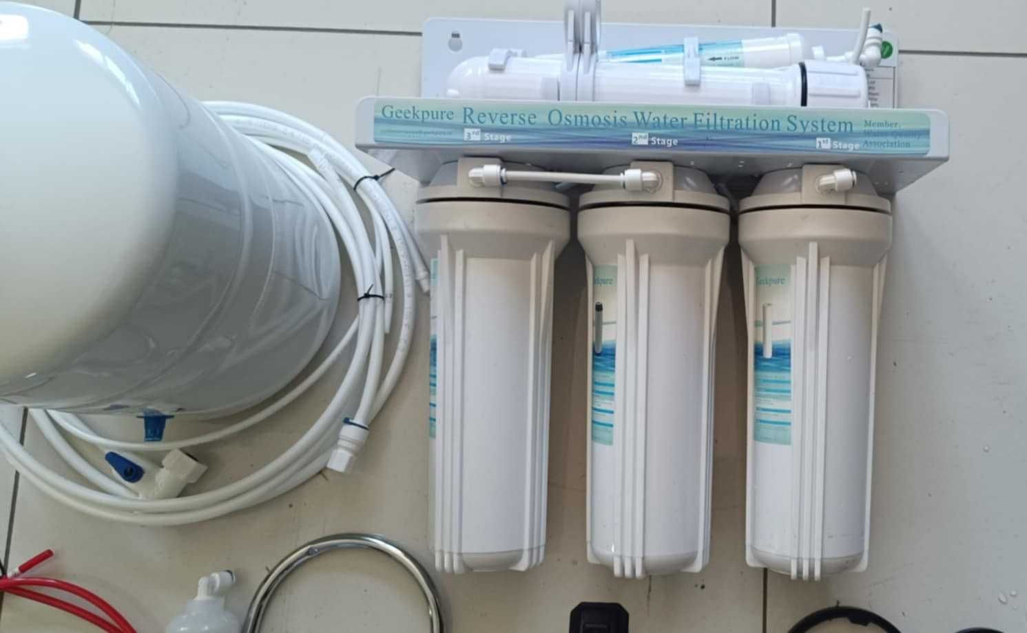 System filtracji wody Geekpure 6-stopniowy z filtrem alkalicznym 75GPD